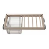 2019 wardrobe pull out trousers rack and metal storage basket VT-10.040