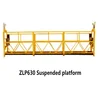 color customized spray painted ZLP630 suspended platform on sale