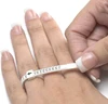 Plastic jewellery jewelry Ring Sizer Finger Gauge Belt Measure tools stick US size 1 - 17 for rings Multisizer Economical
