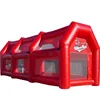 Commercial Used PVC Baseball Hitting Inflatable Batting Cage / Giant Inflatable Baseball Field For Sport Games