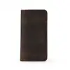 Tiding Customized Men Card Holder Wallet Bifold Coin Purse Long Leather Wallet