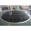 Event round dance floor wooden white black flooring panel for wedding party ball dancing