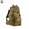 60L high capacity nylon bag anti-theft rucksack camouflage camping hunting sports riding bulletproof camouflage backpack