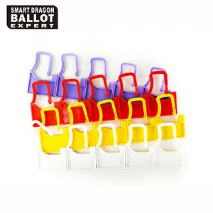 oddlyshaped recycling annular color fol box tags seal locks