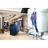 Modern fashion men garment shop design ideas with customized display fixture