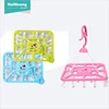 China wholesales rotating rectangle 22 clips hanger clothes clip hanger plastic hanger with clip