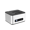 Muti Function 2 Bay HDD Docking Station in Hard Drive USB 3.0 Raid 1 Enclosure