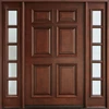 /product-detail/luxury-double-entrance-wooden-door-with-art-glass-for-hall-62086625564.html