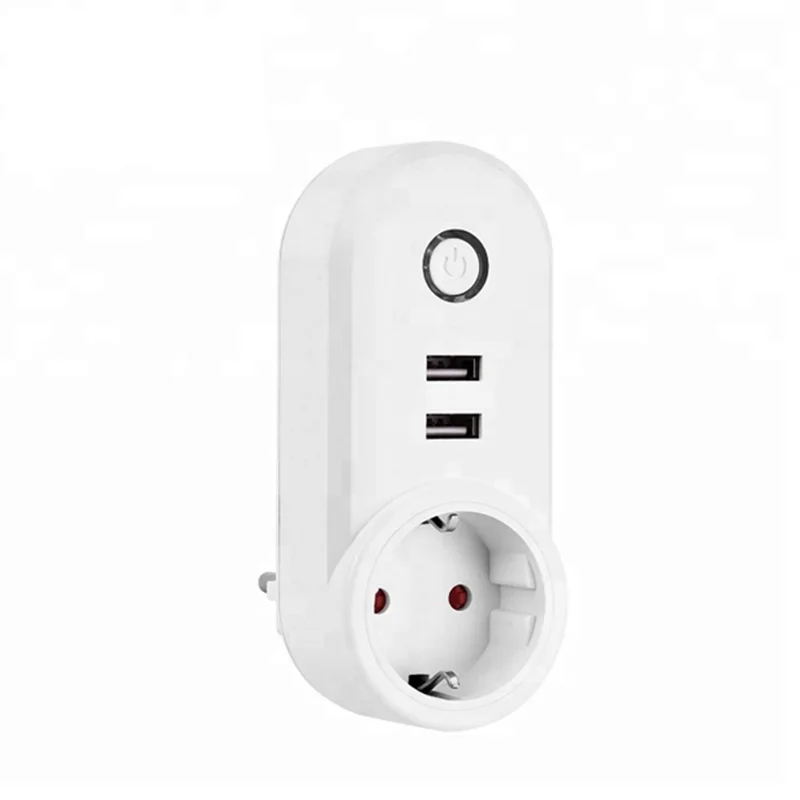 smart timer plug in with 2 plugs