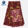 Bestway Lace embroidered french tulle african sequence Lace Fabric