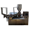 max 100pcs per min Auto plastic or aluminium tube end curved seal filling and sealing machine