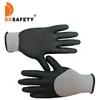 DDSAFETY memory foam black gloves