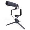Professional 3.5mm TRRS connector video Interview Camera Microphone