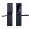Electronic keyless home entry fingerprint door lock uk with remote