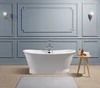solid surface SW-1002B cast iron enamel skirted bathroom bathtub