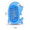 Cute Dolphin Mosquito Killer Lamp Electric Fly Bug Mosquito Insect Killer LED Light Trap Lamp, Random Color Delivery