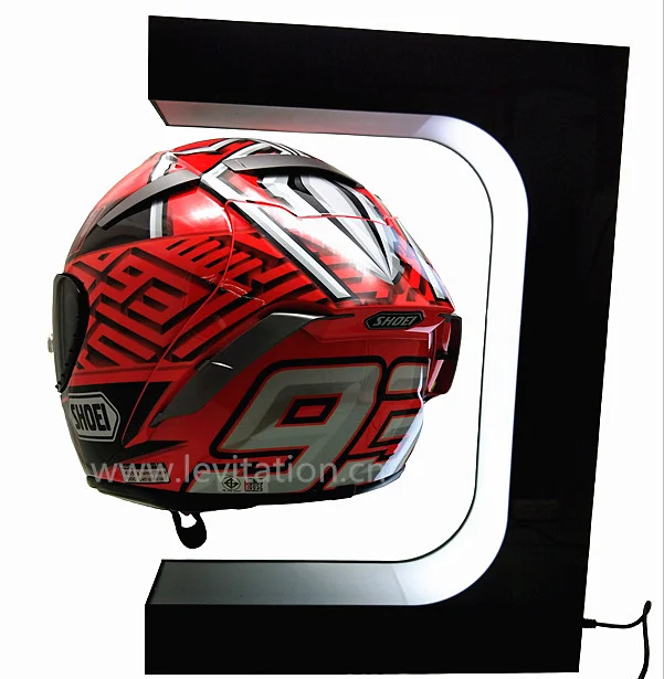 
Fashion levitating magnetic motorcycle helmet display and helmet motorcycle sever agv helmet display 
