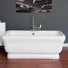 Home excellent quality man-made stone comfortable bathtub
