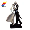 Custom 3d Resin Bride And The Bridegroom Figure Wedding Decoration Metal Statue