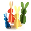 Wholesale Top Quality Eco-friendly Felt Happy Easter Popular Ornaments Decorations Cute Kid Easter Bunny