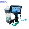Aluminium Foil Metal Tube PVC QR Code Batch Coding Hand Held Jet Portable Ink Jet Printer with TIJ 2.5 Technology