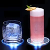 New product Acrylic Button Switch flashing waterproof light beer coaster led