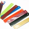 Furniture accessories customized flexible plastic strips trim trimmer plastic pvc solid edge banding tape
