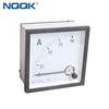 75/1A 1.5 96 mm square shape pointer type panel AC current meter moving iron ammeter