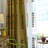 Embroidered Window Curtain fabric for Living Room Bedroom