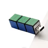 OEM Custom High Quality and Cheapest Rubik's cube memory stick pendrive disk 16gb 64gb usb flash drive for promotion PEN DRIVE