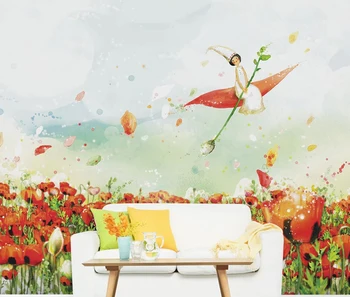 Sedikit Malaikat Lebih Dari Orange Bunga Wallpaper Untuk Dinding Dekorasi Mural Wallcovering Buy Bunga Dan Pohon Wallpaper Vinyl Wallpaper Untuk