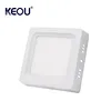 ce rohs saso saa ip44 square 12w led surface mount ceiling lights factory