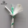 Thermocouple Cable Type K Teflon Fiberglass Insulated SS310 Sheath 200 M / roll Class I Accuracy Instrumentation cable