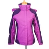 Internal plus velvet women ski jacket,Full warmth Active jacket ski