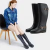 Wholesale Japanese PVC Plastic Gum Boots Tall Silicone Foldable Soft Rain Boots Shoes Ladys