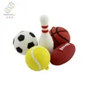 wholesale promotion gift custom logo multi football soccer basketball bowling Tennis Rugby usb flash drive