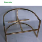 2019 ホット販売高級 Greenstar ゴールデンローズゴールドカラー電気めっきハードウェア家具椅子ソファ金属部品棚フレーム