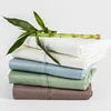 wholesale luxury hotel custom king size soft and silky 100% organic bamboo bedsheet bamboo sheet set bamboo bedding set