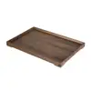 Rectangular Solid Wood Handcrafted Decorative Food Coffee Trays
