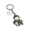 A robin with a message of blessing keychains, promotional personalised blank keyring
