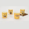300-350ML Mug with Chat app emojis smile cartoon facial expression children mug promotion mug