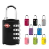 Combination lock gym password padlock 4 digital briefcases metal luggage lock