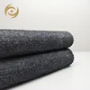 2019 luxury suiting fabric poly wool grey shade worsted fabric