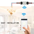 2019 WiFi スマートライトスイッチユニバーサルブレーカタイマーワイヤレスリモートコントロールの動作スマートホームオートメーション製品