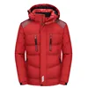 China Manufacture 90% down 10% feather Red Mens Down Filled Jacket