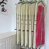 Promotional breathable non woven clothes protector covers garment bags for suits with clear window