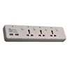 Hot selling safety power strip travel adapter yiyuan electrical smart plug with low price