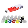 Swivel USB 2.0 4GB USB Flash Drive/Disk with Customized Logo Printing for Promotional Company Gifts