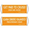 Hot sell custom printed hand held scrolling banner