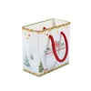 Handle Style Kraft Paper Material Bolsa de papel de navidad Present Gift Christmas Paper Bag